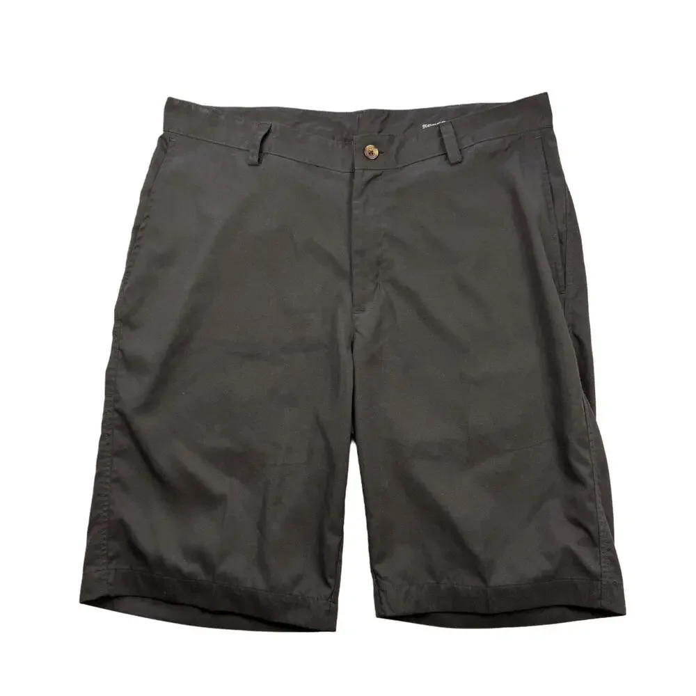 Ping‎ SensorCool Golf Shorts Mens 34 Black Performance Moisture Wicking